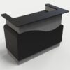 4' Sales Counter With Curved Back - Image 7