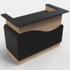 7' Sales Counter With Curved Back - Image 8