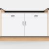 5' Sales Counter With Curved Back - Image 2