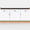 7' Sales Counter With Curved Back - Image 2