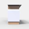 7' Sales Counter With Curved Back - Image 5