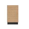 4 SIDED ISLAND SLATWALL DISPLAY 144" X 52" X 31.75" - Image 2