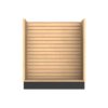 4 Sided Island Slatwall Display 4' x 5' x 3' - Image 2