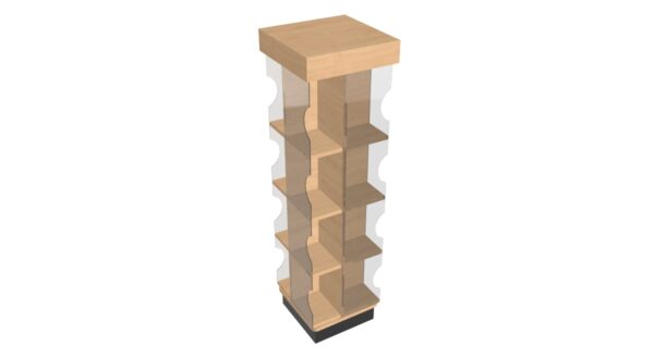 Literature Spinner 2' x 5' x 2'