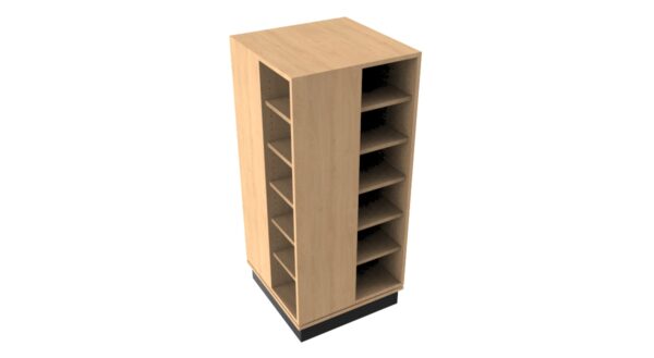 4 Sided Shelf Spinner 2' x 5' x 2'