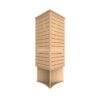 3 Sided Slatwall Tower 3' x 5' x 3' - Image 2