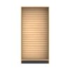 1 Sided Slatwall Unit 3' x 6' x 1' - Image 2