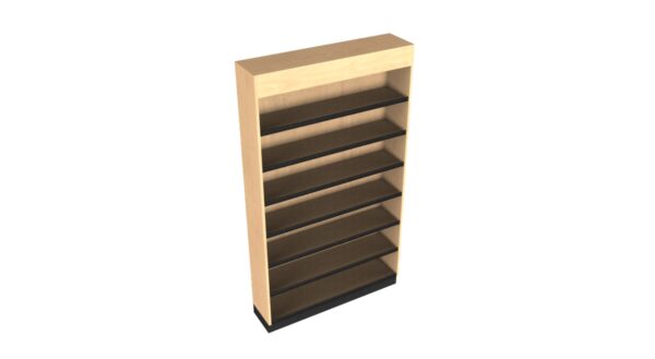 1 Sided Shelf Unit 4' x 7' x 1'