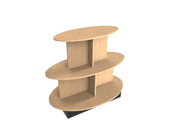 Oval Retail Table 4' x 4' x 3'